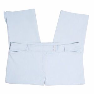 Lane Bryant Periwinkle Blue Stretch Cotton Capris Sz 22 Plus Pristine condition